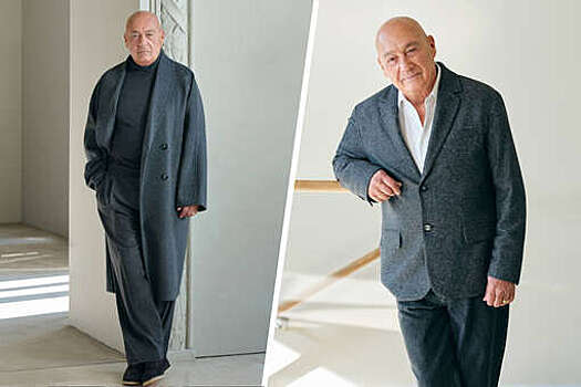 Телеведущий Владимир Познер снялся в рекламе модного бренда