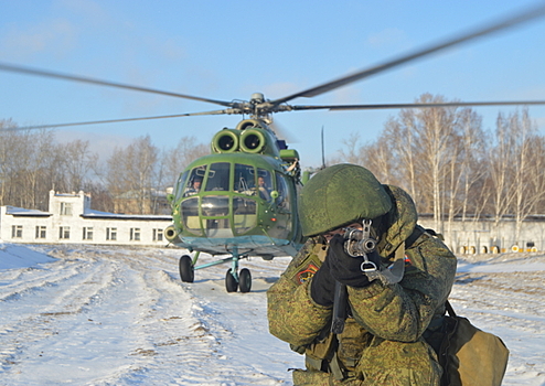 Спецназ ракетного соединения провёл учения в Новосибирской области