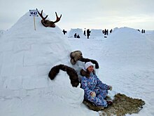 538 команд в Новосибирске на льду массово строят иглу – фоторепортаж