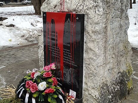 Бастрыкин поручил возбудить дело после осквернения памятника в Пущине