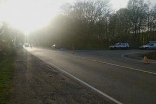 На Большой Окружной велосипедист не пропустил автомобиль при повороте