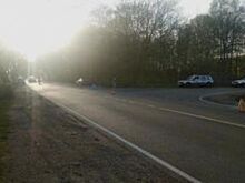 На Большой Окружной велосипедист не пропустил автомобиль при повороте