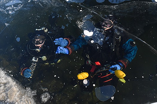 Дайверы РГО собираются установить рекорд по подледным погружениям в горные озера в КЧР