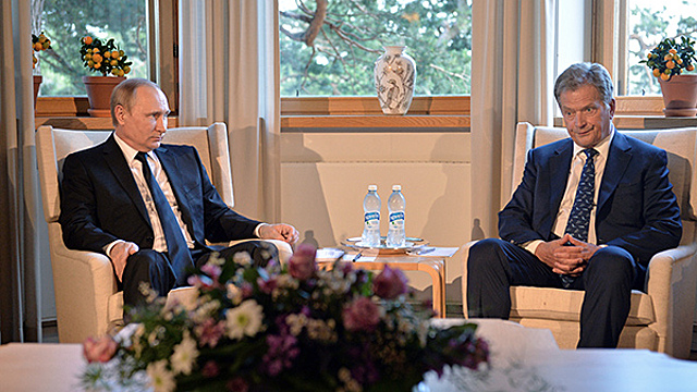 Президенты России и Финляндии обменялись угрозами