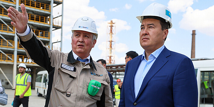 Ход ремонта на Мангистауском атомном комбинате после аварии проверил премьер-министр Казахстана