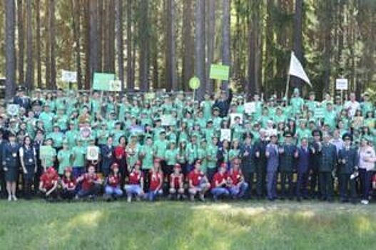 В Кукморском районе проходит слет школьных лесничеств Татарстана