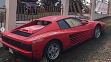 Брошенный на 17 лет Ferrari Testarossa восстанавливают до идеального состояния