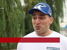 В День физкультурника на Гребном канале провели утреннюю зарядку