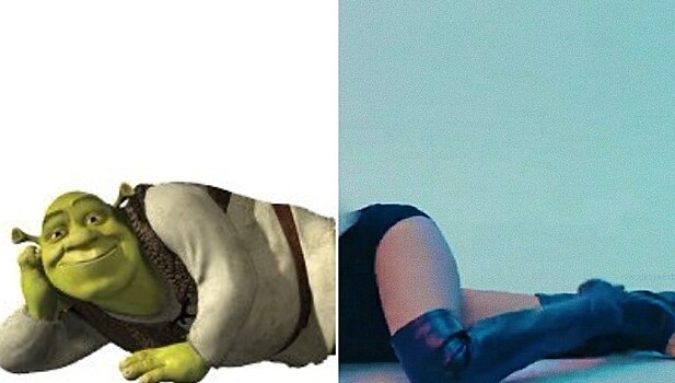 Как появился знаменитый мем с приклеиванием женских ног к знаменитостям и героям из фильмов