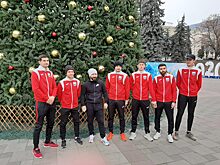 Игроки ФК «Машук – КМВ» приняли участие в съемках новогоднего ролика