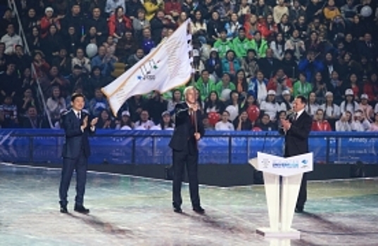 Мэр Красноярска: получив флаг Универсиады, открыли заключительный этап подготовки к Играм