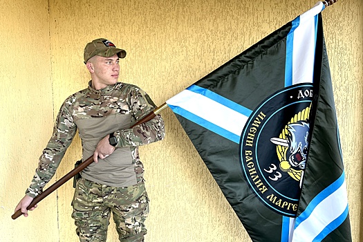 Боец с позывным Зверь в девятнадцать лет уже получил медаль "За отвагу"