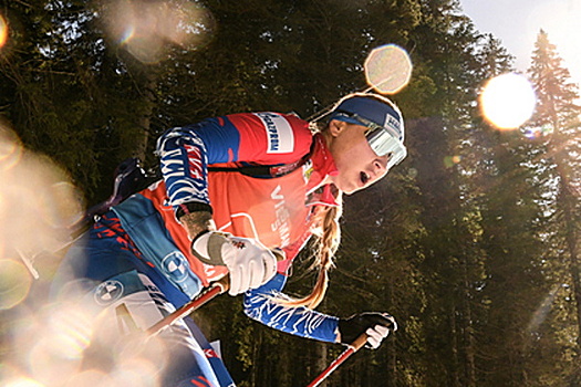 Биатлонистки РФ остались без медалей в последней гонке сезона