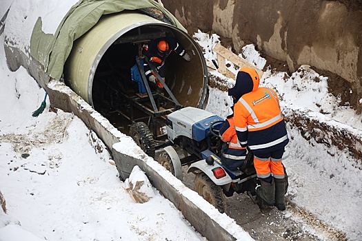 На важнейшем объекте водоотведения Новосибирска завершаются работы