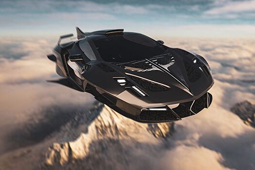 Тюнинг-ателье Mansory показало концепт летающего суперкара