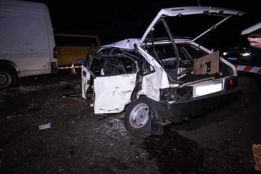 Под Красным Кутом разбился авто. Погиб мужчина