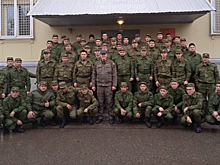 Башкирский чиновник встретился с мобилизованными земляками в Саратове