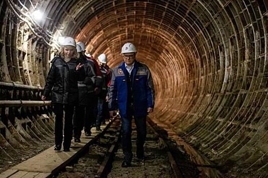 Губернатор Текслер проинспектировал строительство метро в Челябинске