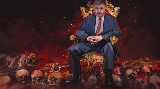 Фото порошенко на троне в церкви