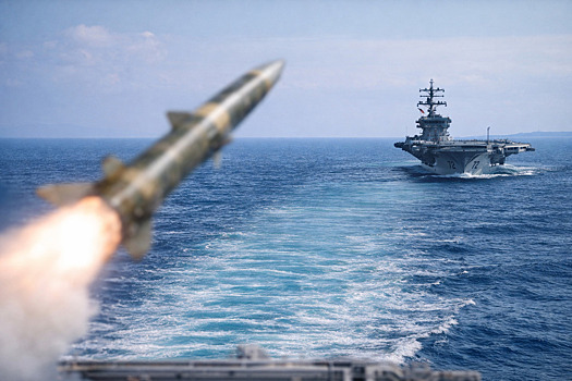 Авианосец США покинул район после удара Ирана — КСИР