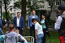 В районе Богородское состоялось открытие детской площадки по адресу: ул. Краснобогатырская д. 29