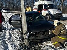 В Курской области девочка получила черепно-мозговую травму в ДТП