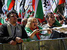 Протестующие в Сопоте призвали фон дер Ляйен покинуть Болгарию