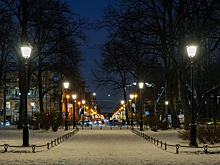 Сад Салтыкова-Щедрина в центре Петербурга получил новую систему освещения