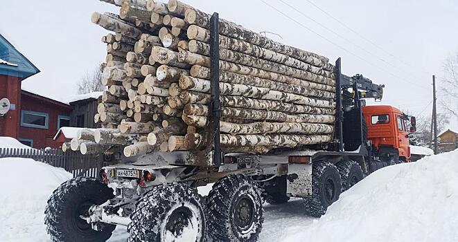 Почти 4 тысячи кубометров бесплатной древесины получили жители Слободского района