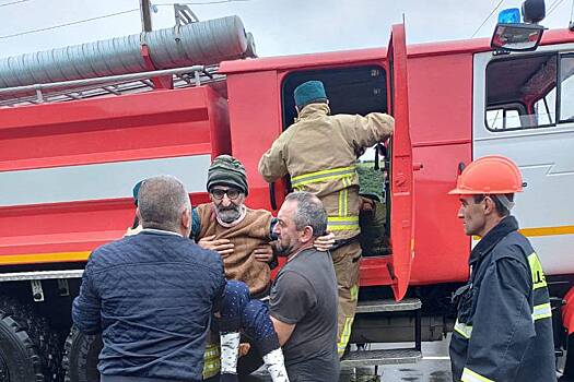 В Армении взорвалась газозаправочная станция