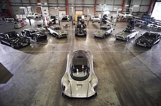 Aston Martin показал все машины из новой «бондианы»