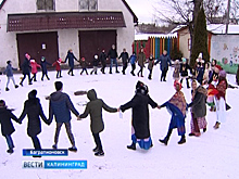 Юные артисты из посёлка Нивенское приехали в гости к детям из центра «Колосок»