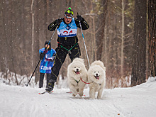 Шерстяные гонщики провели первый старт года под Новосибирском