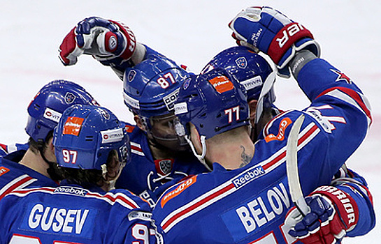 СКА обыграл "Витязь" в первом матче серии 1/8 финала плей-офф КХЛ