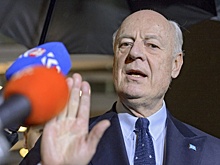 Де Мистура поставил на паузу переговоры, которых не было