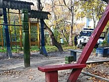 В Екатеринбурге на детской площадке нашли повешенной женщину