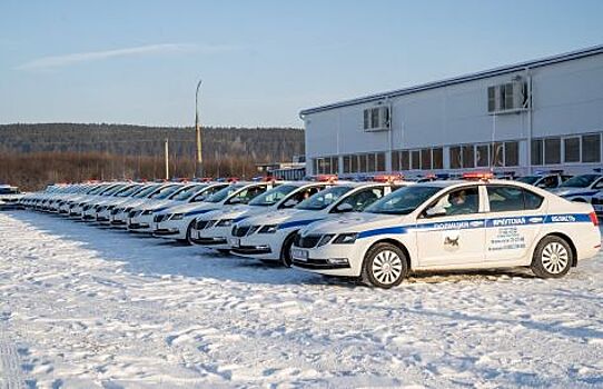 11 новых патрульных автомобилей ГИБДД появится в Братске