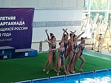 Волгоградские синхронистки достойно выступили в финале Спартакиады