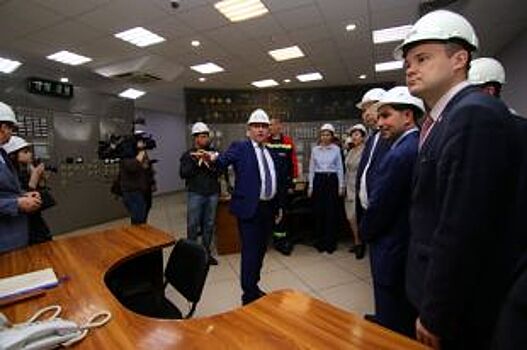 Депутаты ознакомились с работой самого крупного теплоисточника Барнаула