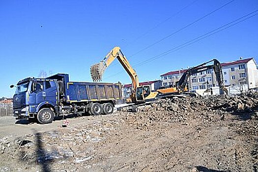 На севере Хабаровска началось строительство дороги к кварталу Моряков-Амурцев