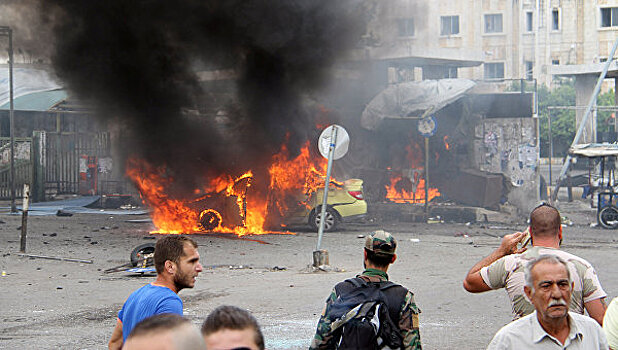 В Сирии на автозаправке произошел взрыв