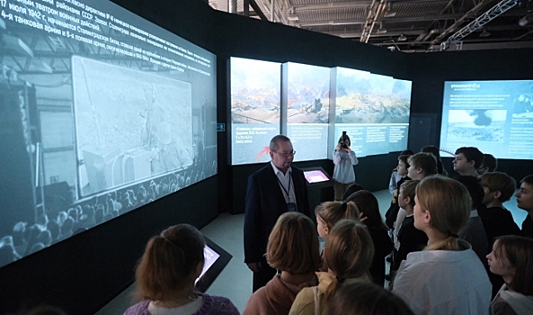 В Волгограде заработала интерактивная выставка о Сталинградской битве