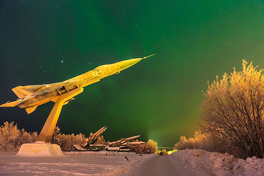 Nikon D4 ISO 2500 F4.8 10 sec 24mm. Мурманск  