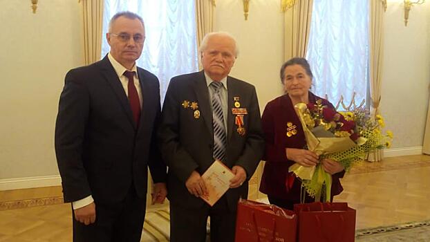 Чету Алексеевых, которые женаты 60 лет, чествовали в Вологде