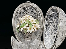 «Зимнее яйцо» Фаберже из коллекции Николая II продали за 25,7 миллиона долларов