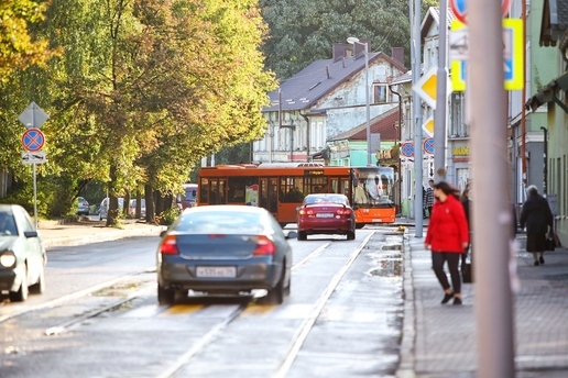 В Калининграде изменят схему движения автобусов, чтобы разгрузить центр
