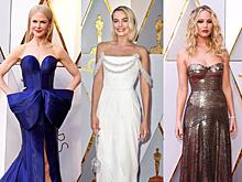 Синий, белый, золотой: Лучшие наряды премии «Оскар» в этом году