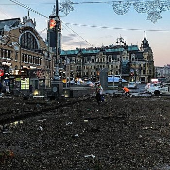 «Оно само»: Власти Киева отрицают засорение дождевых стоков как причину потопа