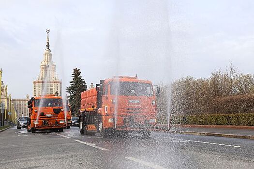 Стоп коронавирус! На Воробьевых горах прошла масштабная дезинфекция