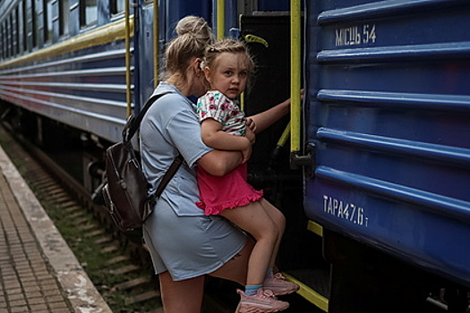 В Запорожье обвинили Запад в изъятии детей у украинских беженцев